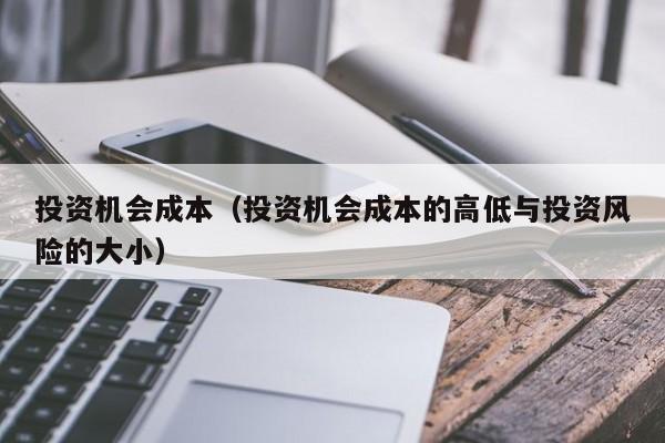 投资机会成本（投资机会成本的高低与投资风险的大小）